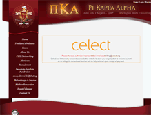 Tablet Screenshot of msupikes.celect.org