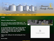 Tablet Screenshot of missourifamilyfarms.celect.org