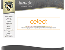 Tablet Screenshot of delawaresigmanu.celect.org