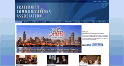 Desktop Screenshot of fraternitycommunications.celect.org