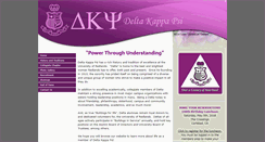 Desktop Screenshot of deltakappapsi.celect.org
