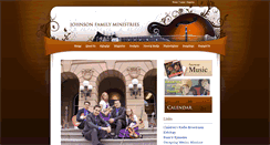 Desktop Screenshot of johnsonfamilyministries.celect.org