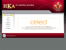 Tablet Screenshot of bu-pikes.celect.org
