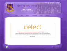 Tablet Screenshot of dphieumd.celect.org