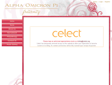 Tablet Screenshot of alphaomicronpimsu.celect.org