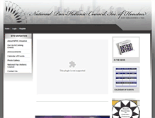 Tablet Screenshot of houston-nphc.celect.org