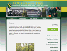 Tablet Screenshot of agralphapsi.celect.org
