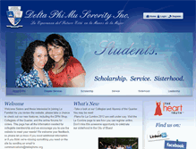 Tablet Screenshot of deltaphimu-students.celect.org